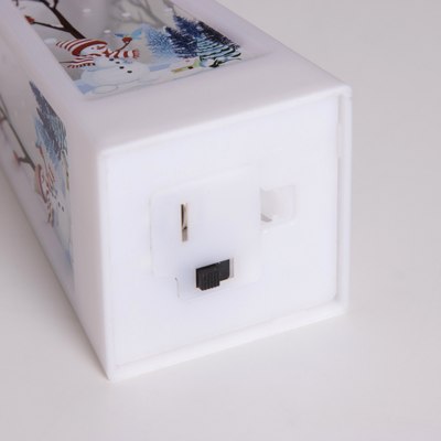 Ночник Risalux Снеговик и елка / 10494575