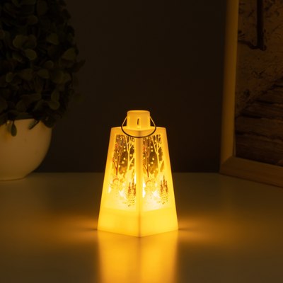 Ночник Risalux Снеговик и елка / 10494575