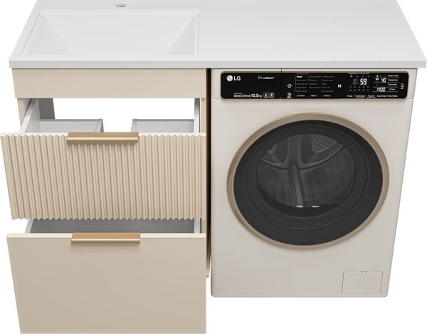 Тумба с умывальником Brevita Enfida 60 / ENF-07060-032Я+5216120