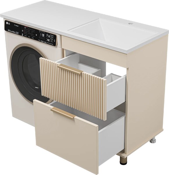 Тумба с умывальником Brevita Enfida 60 / ENF-07060-032Я+5217120