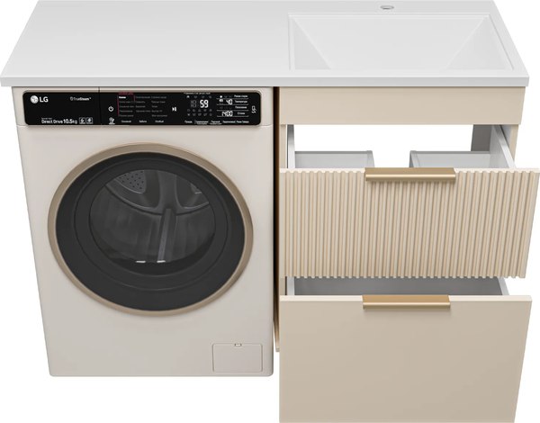 Тумба с умывальником Brevita Enfida 60 / ENF-07060-032Я+5217120