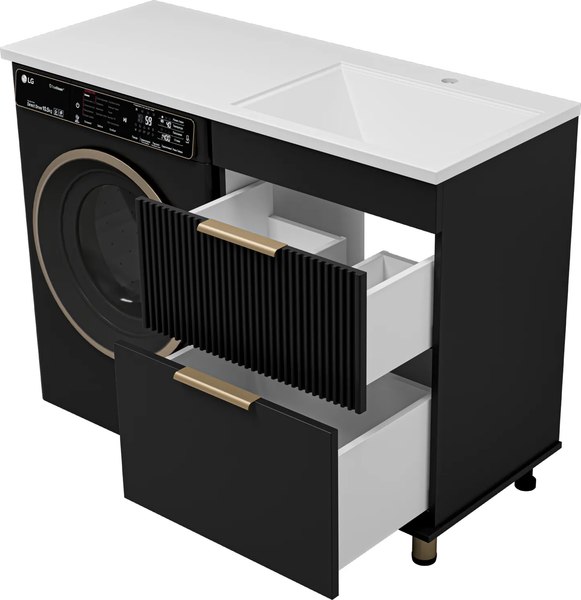 Тумба с умывальником Brevita Enfida 60 / ENF-07060-022Я+5217120