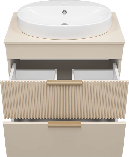 Тумба с умывальником Brevita Enfida 70 / ENF-06070-0342Я+0116