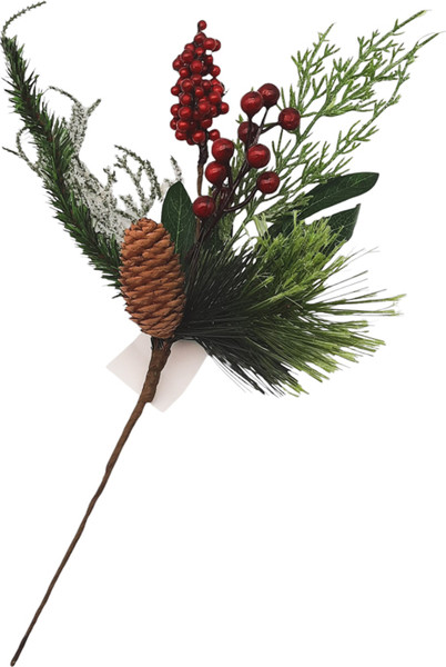 Ветка новогодняя MONAMI 3C-035 - фото