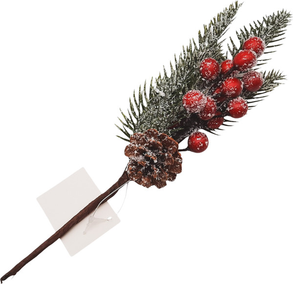Ветка новогодняя MONAMI 3F-079 - фото