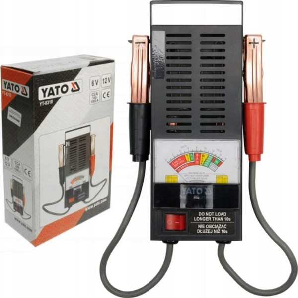 Тестер аккумуляторной батареи Yato YT-8310