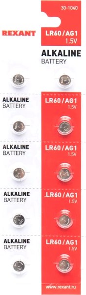 Комплект батареек Rexant 30-1040 - фото