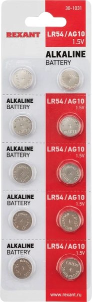 Комплект батареек Rexant 30-1031 - фото