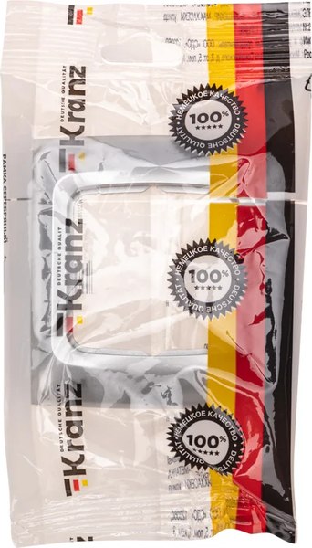 Рамка для выключателей и розеток Kranz KR-78-0285