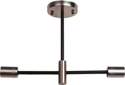 Потолочный светильник Mirastyle BL-4658/2 SN+BK - фото
