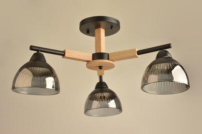 Потолочный светильник Mirastyle BL-8166/3A BK