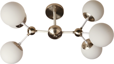 Потолочный светильник Mirastyle BL-8255/6 SN+WT - фото