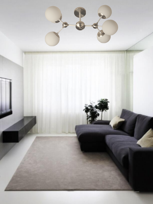 Потолочный светильник Mirastyle BL-8255/6 SN+WT