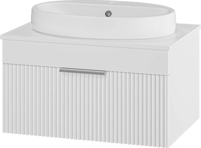 Тумба с умывальником Misty Enfida 70 / ENF-06070-0141Я+0116 - фото