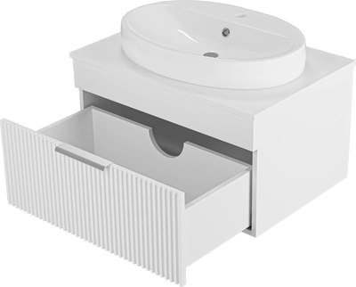 Тумба с умывальником Misty Enfida 70 / ENF-06070-0141Я+0116