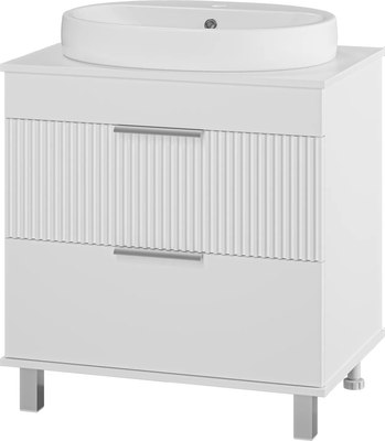 Тумба с умывальником Misty Enfida 70 / ENF-06070-0142Я+0116 - фото