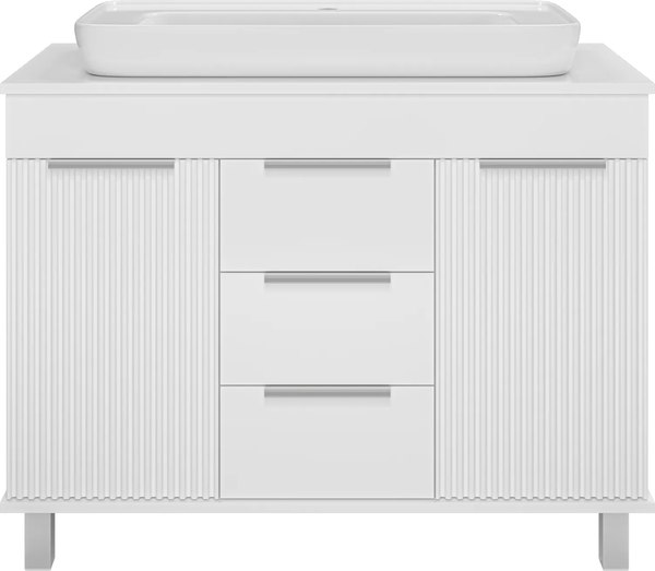 Тумба с умывальником Brevita Enfida 100 / ENF-06100-0143Я+0117