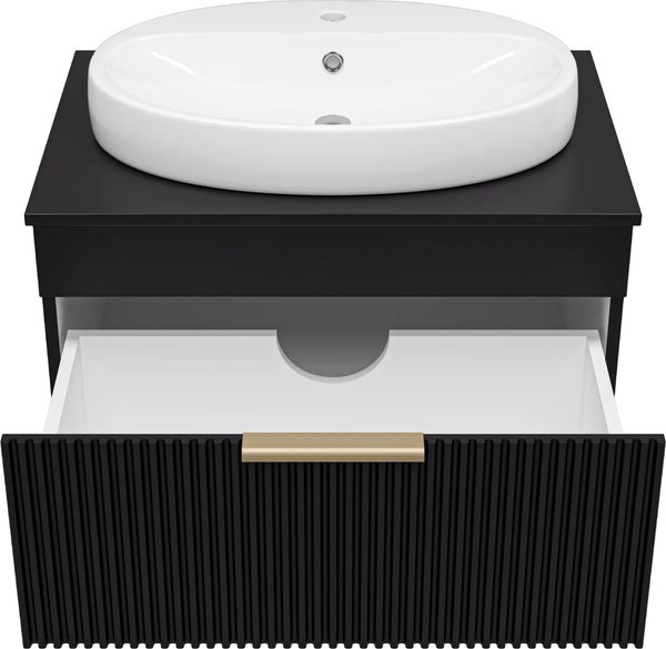 Тумба с умывальником Brevita Enfida 70 / ENF-06070-0241Я+0116