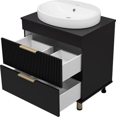 Тумба с умывальником Misty Enfida 70 / ENF-06070-0242Я+0116