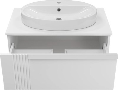 Тумба с умывальником Misty Savoy 80 / SAV-09080-0101Я+0116