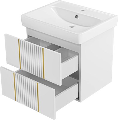 Тумба с умывальником Misty Vega 60 / VEG-09060-0102Я+191638