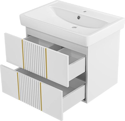 Тумба с умывальником Brevita Vega 70 / VEG-09070-0102Я+191645