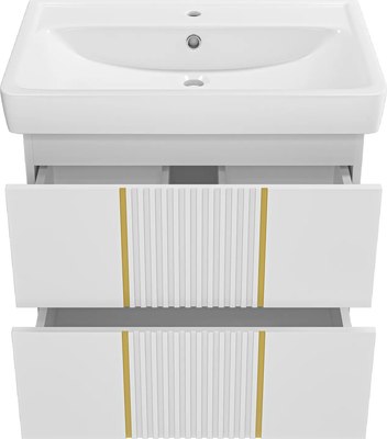 Тумба с умывальником Brevita Vega 70 / VEG-09070-0102Я+191645