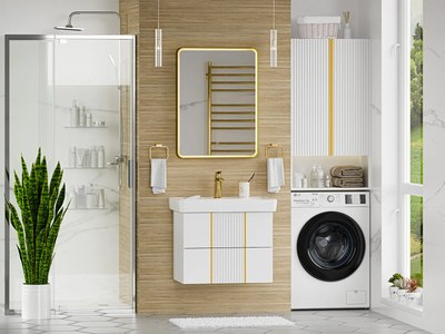 Тумба с умывальником Brevita Vega 70 / VEG-09070-0102Я+191645