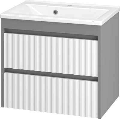 Тумба с умывальником Misty Balaton 65 / BAL-06065-01-012Я+5001650