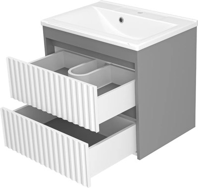 Тумба с умывальником Misty Balaton 65 / BAL-06065-01-012Я+5001650