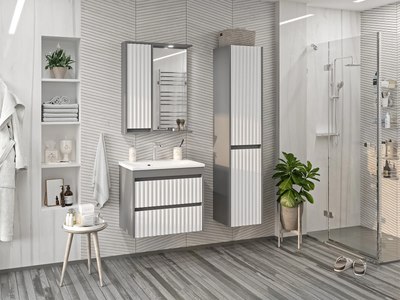 Тумба с умывальником Misty Balaton 65 / BAL-06065-01-012Я+5001650