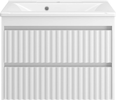 Тумба с умывальником Brevita Balaton 75 / BAL-06075-01-01П2Я+5002750 - фото