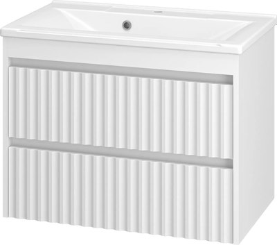 Тумба с умывальником Brevita Balaton 75 / BAL-06075-01-01П2Я+5002750