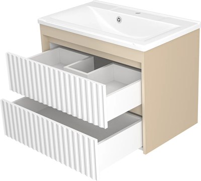 Тумба с умывальником Misty Balaton 75 / BAL-06075-03-012Я+5002750