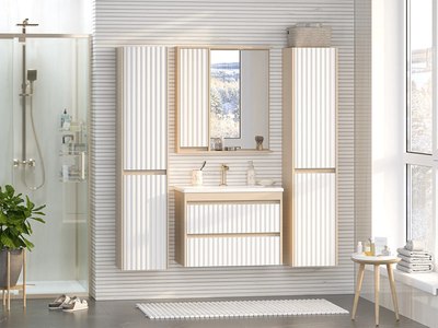 Тумба с умывальником Misty Balaton 75 / BAL-06075-03-012Я+5002750