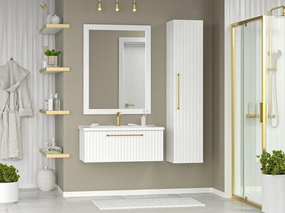 Тумба с умывальником Misty Alicante 90 / ALI-09090-0101Я+2050025400215