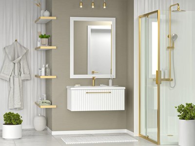 Тумба с умывальником Misty Alicante 90 / ALI-09090-0101Я+2050025400215