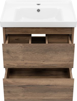 Тумба с умывальником Misty Dallas 60 / DAL-01060-074П+641587