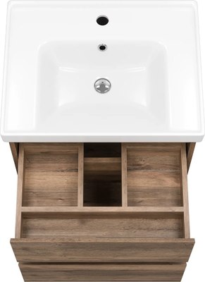 Тумба с умывальником Misty Dallas 60 / DAL-01060-074П+641587