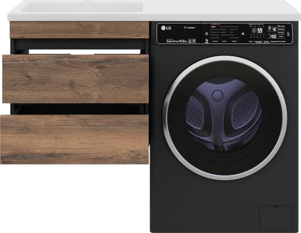 Тумба с умывальником Misty Коломбо 60 / П-Кол06060-011П2Я+5216120