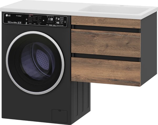 Тумба с умывальником Misty Коломбо 60 / П-Кол06060-011П2Я+5217120