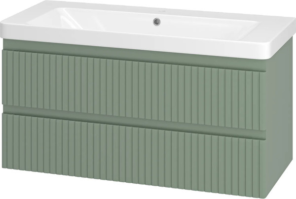 Тумба с умывальником Brevita Victory 105 / VIC-09105-0802Я+11105-KL - фото