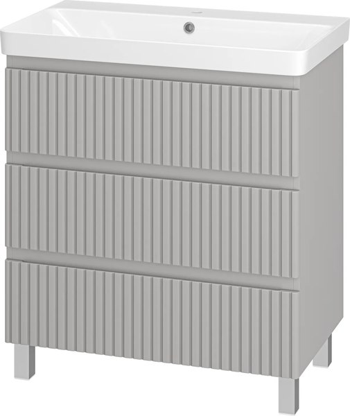 Тумба с умывальником Brevita Victory 80 / VIC-07080-50-03Я+11080-KL - фото