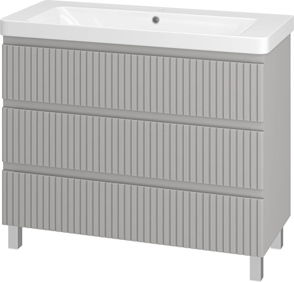 Тумба с умывальником Brevita Victory 105 / VIC-07105-50-03Я+11105-KL - фото