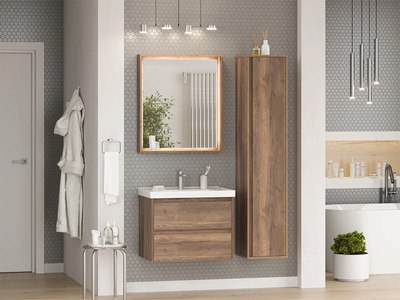 Тумба с умывальником Misty Dallas 70 / DAL-01070-074П+641600