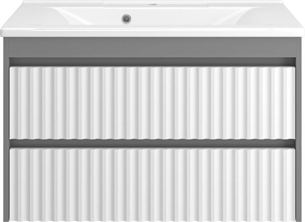 Тумба с умывальником Brevita Balaton 90 / BAL-06090-01-012Я+5224900 - фото