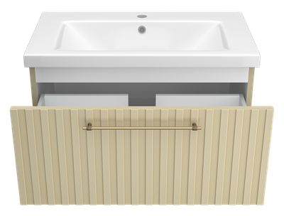 Тумба с умывальником Brevita Alicante 80 / ALI-09080-4601Я+2050021400110