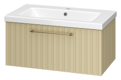 Тумба с умывальником Brevita Alicante 80 / ALI-09080-4601Я+2050021400110