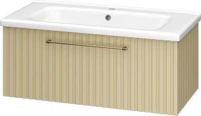 Тумба с умывальником Brevita Alicante 90 / ALI-09090-4601Я+2050025400215 - фото