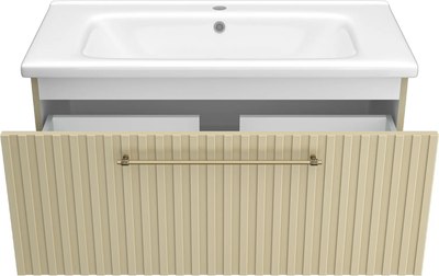 Тумба с умывальником Brevita Alicante 90 / ALI-09090-4601Я+2050025400215